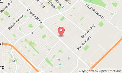 map, Déneigement Brossard et Saint-Hubert - Christian Lafontaine Paysagiste
