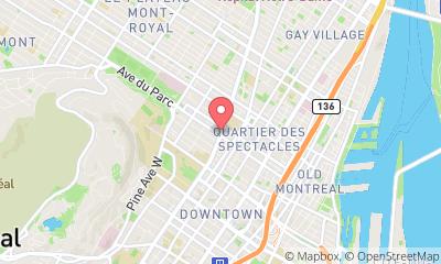 map, Montreal Luxury Apartments Inc