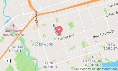 map, V & F Landscape Ltd