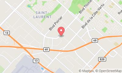 map, Air Plus Montreal