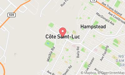 map, Air Fraicheur Plus Inc