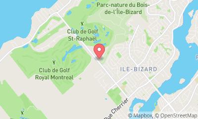 map, Les Toitures Adrenaline inc.