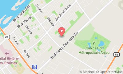 map, Nettoyeurs Provincial De Conduits D'Air Inc