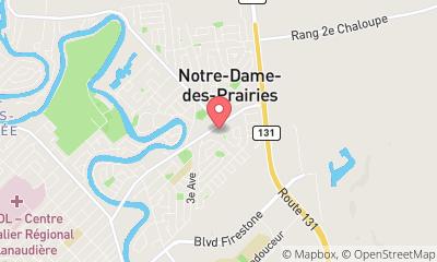 map, Couvre-Planchers Joliette Inc