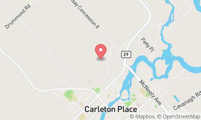 map, WINMAR Property Restoration Specialists - Lanark County