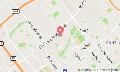 map, Climatisation et Chauffage : Nouvel-Air Inc