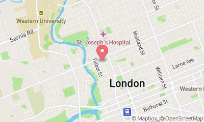 map, Exclusive Rentals Ltd