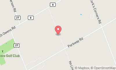 map, CanArk Paving Ottawa