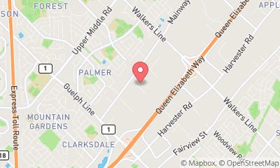 map, SHACK SHINE Oakville