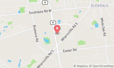 map, Parkside Property Management Ltd