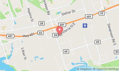 map, Visions Electronics