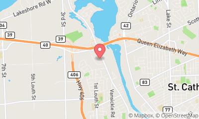 map, The Rob Golfi Team Remax - St. Catharines