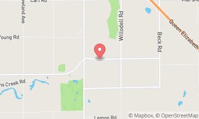 map, Mr. Eavestrough Inc.