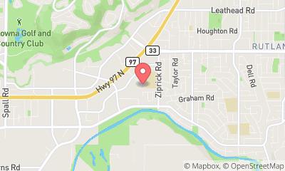 map, End Of The Roll - Kelowna