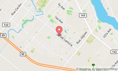 map, Réfrigération S.P. inc.