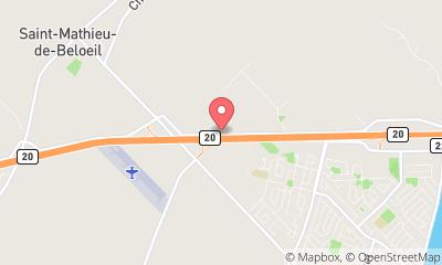 map, Parox Construction Inc